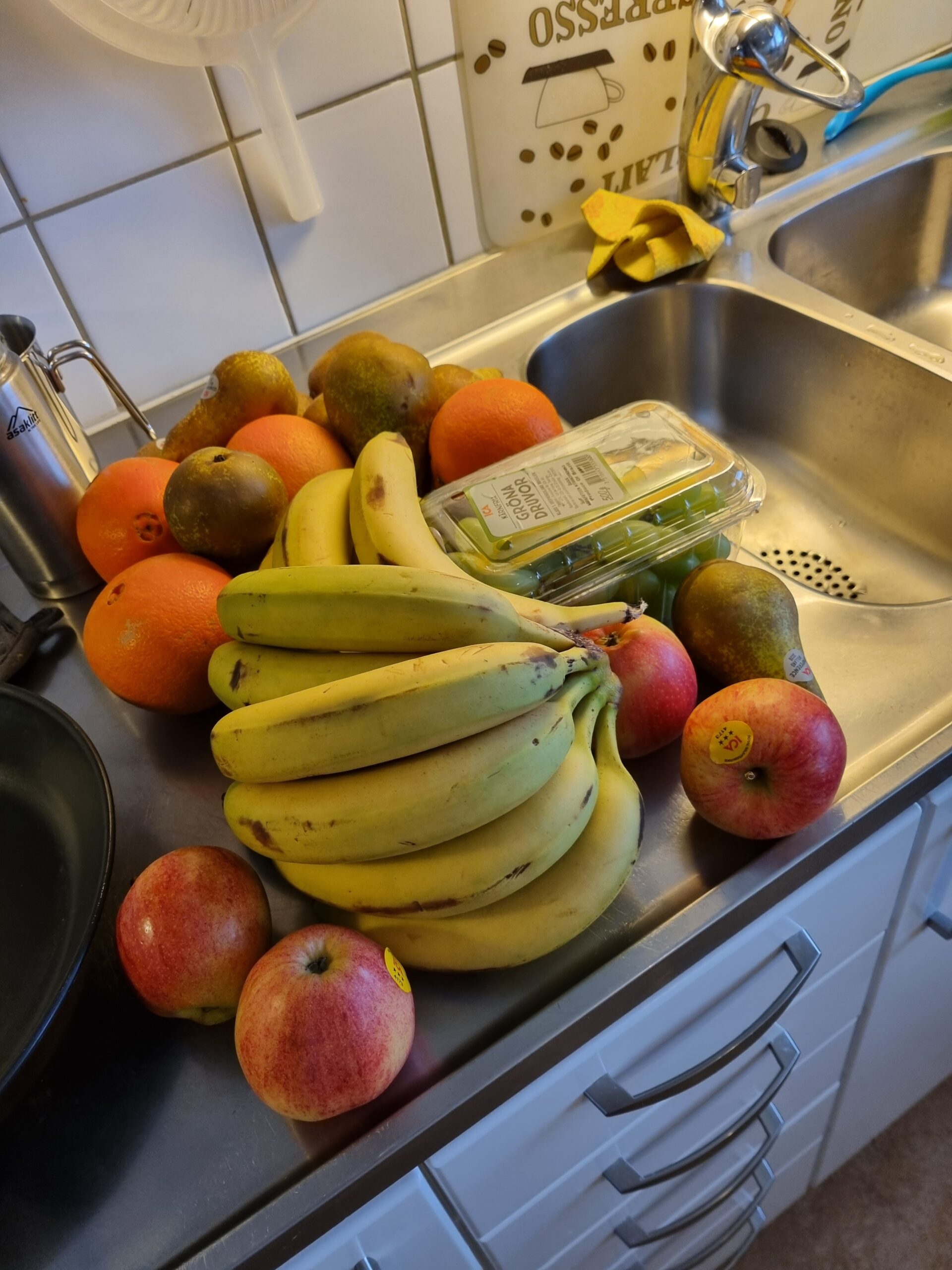 Köpt mat för hela månaden