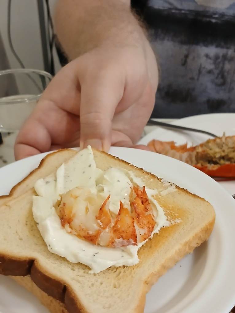 God middag hos mig tillsammans med mamma