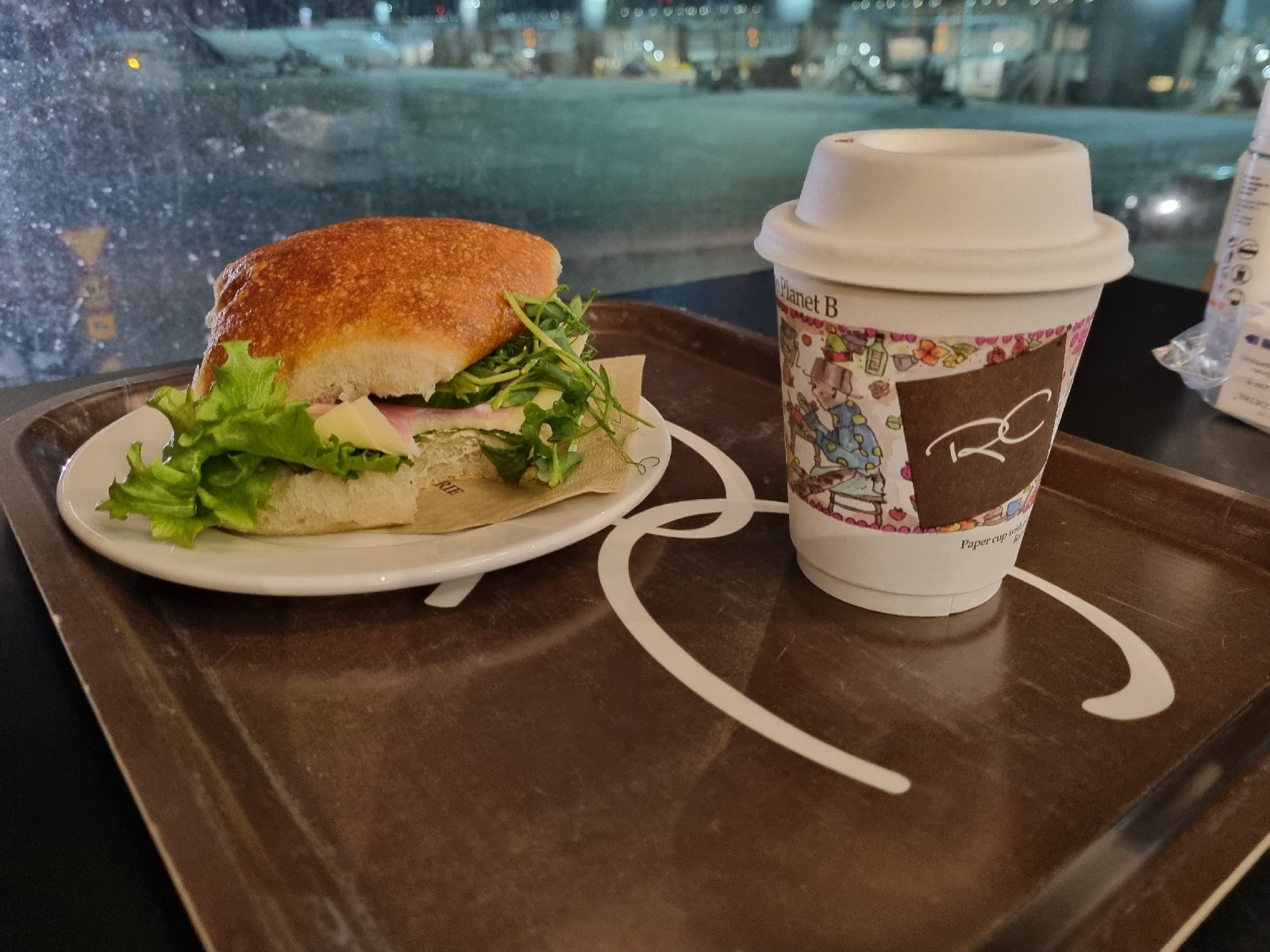 Frukost på Arlanda Airport