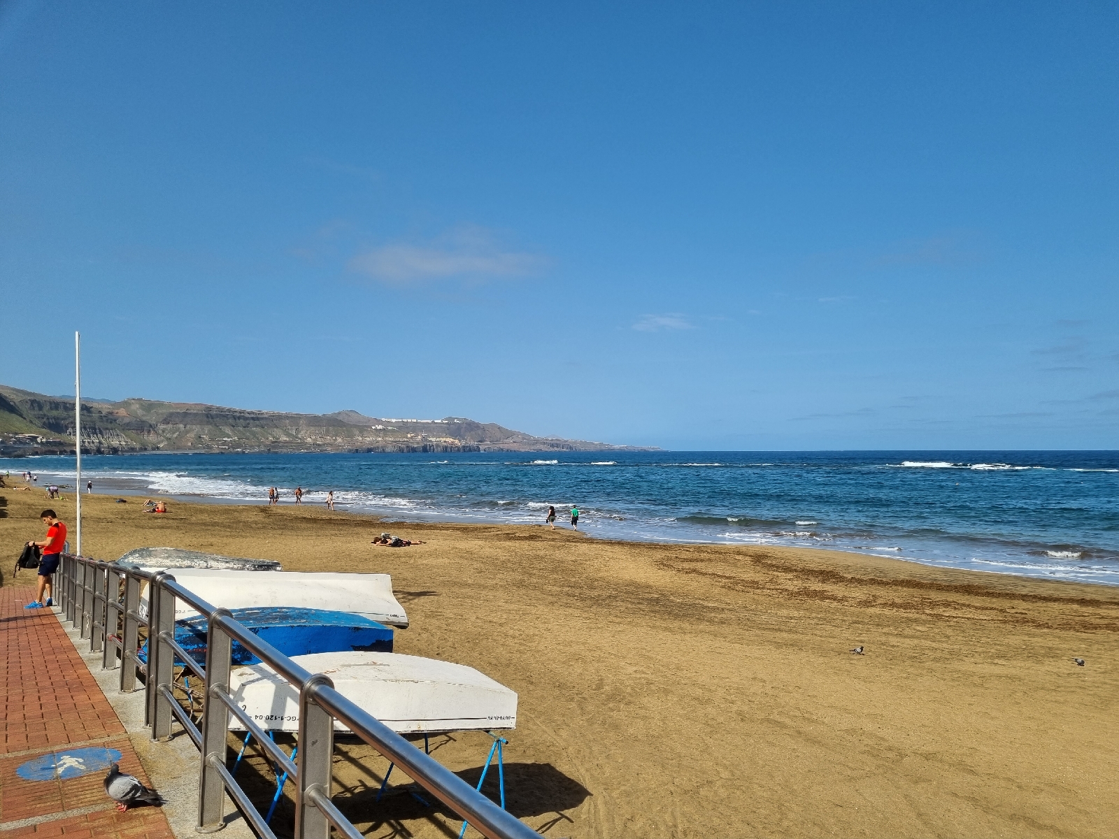 Promenad och lunch samt espresso