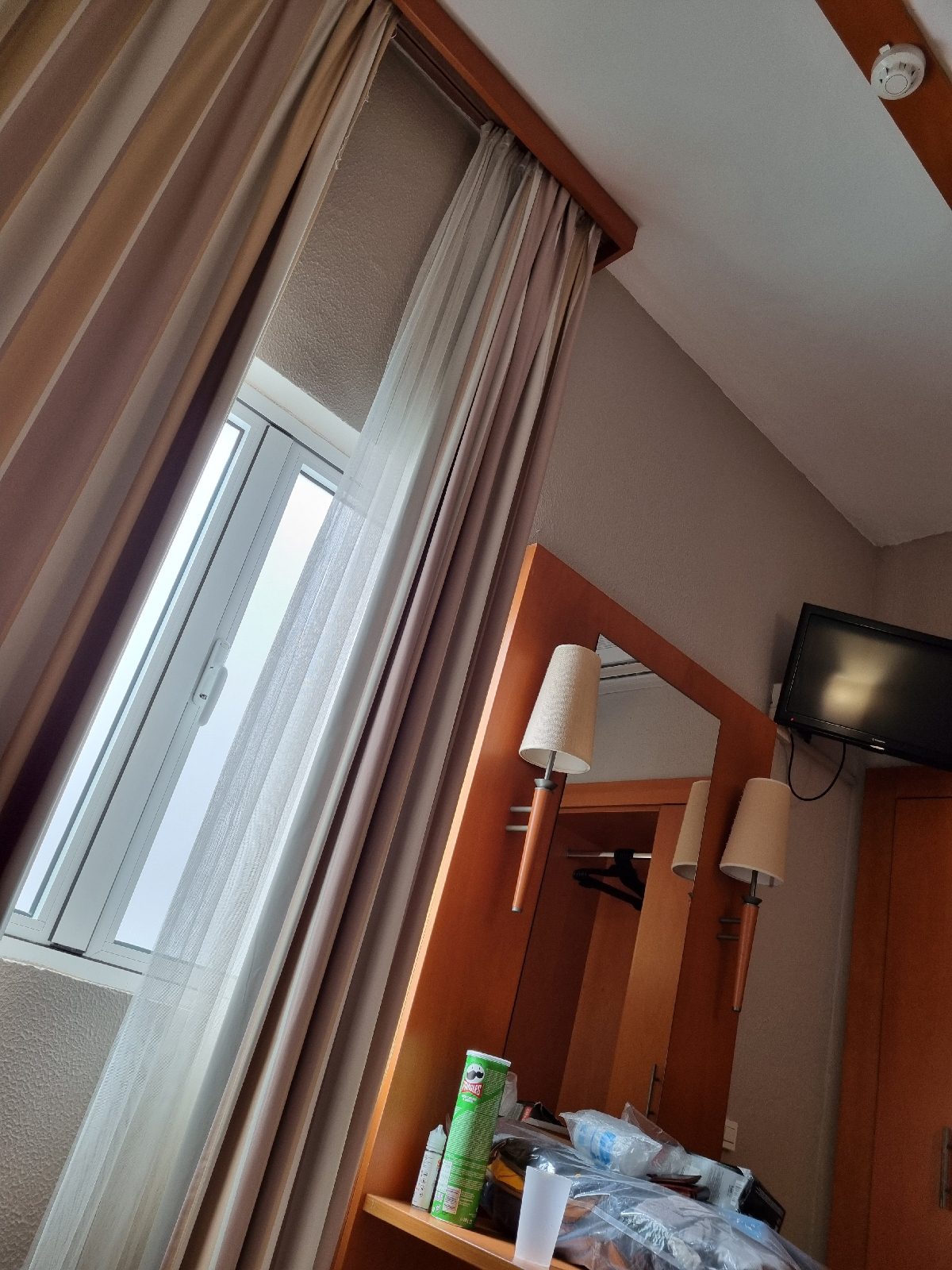 Rummet och hotellet bättre än jag tyckte