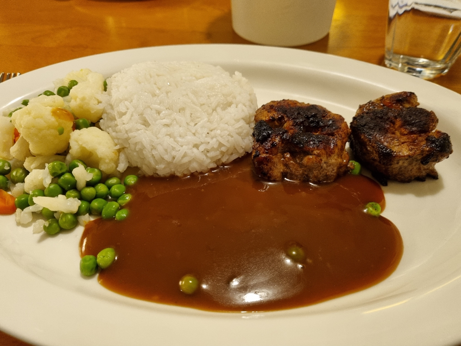 Grillad fläskfilet som middag