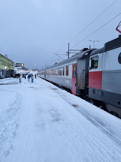 Narvik över dagen med nattåget norrland