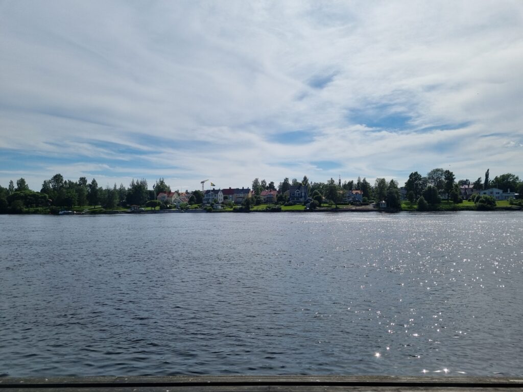 Bild på Umeälven.